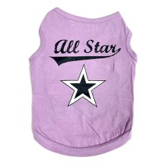 Sleeveless shirt All Star | Light purple Sizes: S-M