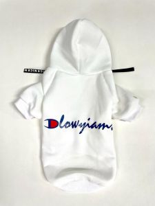 Soft Hoodie Champdog White | Sizes: S-L,XXL