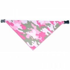 Dog Bandana | Jungle Pink | Pink Camo Bandana