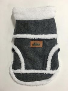 Dog's wool coat with hair on the mountain | DogBaby Gray | Sizes: M-XXL