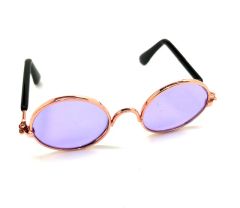 Dog and Cat Party Glasses | Purple