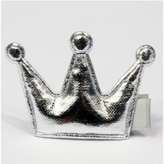 Dog hair jewelry | Silver Crown | for the princess or the prince | clip on | DiivaDog.com