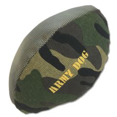 Dog Toy | Army Camo American Football | Stuffed Toy for Dogs | Squeaky Toy