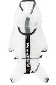 Windbreaker Raincoat Clear | Sizes: XS-S, L, XXL