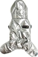 Jumpsuit Shine Silver | Warm plush overalls | Sizes: S-M and XXL