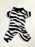 Jumpsuit Zebra | Plush outfit | Wider model | Size: S