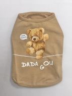 Sleeveless shirt Brown Bear | Brown | Sizes: S-XL