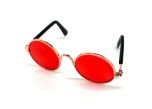 Dog and cat Party-Glasses | Red