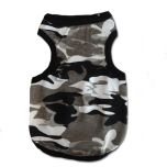 Urban Camo | Black Shirt For Dogs