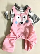 Dog Clothes | Dog Jumpsuit | Overall for Dogs | Baby Heart | Comfortable Overall for Dogs | Sizes: S and XL-XXL