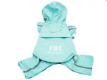 FBI rainwear Working Dog | Jacket + Pants | Turquoise | DiivaDog.com