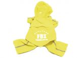 FBI rainwear Working Dog - Jacket + Pants - Yellow | DiivaDog.com