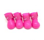 Rubber Safety Shoes Pink | Humid Air Footwear | Sizes: S-L | 4 slippers