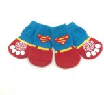 Dog Socks SuperDog  | Anti-slip | Sizes: M-XL