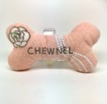 Dog Toy | Plush toy for dog | Chewnel Bone Rosa | Luxury Toy