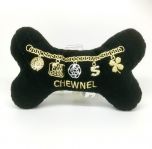 Dog Toy | Plush toy for dog | Chewnel Bone Black | Luxury Toy