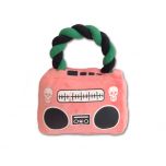 Dog Toy | Pink Pirate Radio | Squeaky Toy 