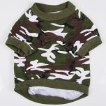 Dog T-Shirt Camo Green Off Road