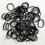 Dog Supplies | Dog Hairband | Small Black Silicone Haibands