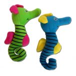 Dog Toy | Sea Horse | Squeaky Toy | Two Colors Green and Blue