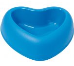 Dog's and Cat's food bowl,Heart Shaped Amore Blue, DiivaDog