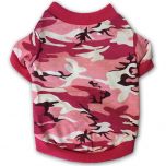 Dog T-Shirt Camo Pink Off-Road | DiivaDog