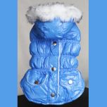 Dog Quilted jacket | Light blue dream | Lightweight and warm | DiivaDog.com