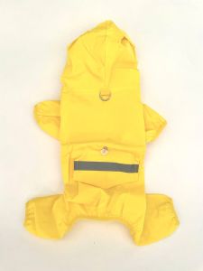 Windbreaker Raincoat Yellow Dog | Also for the Biggest Dogs | Sizes: XL-5XL