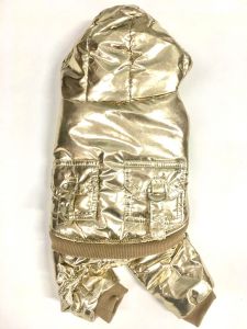 Overall Shine Gold | Warm plush overalls | Sizes: S-XXL