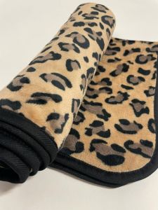 Sleeping blanket Super-Soft Plush-Blanket Leopard | 77x53cm