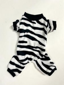 Jumpsuit Zebra | Plush outfit | Wider model | Size: M
