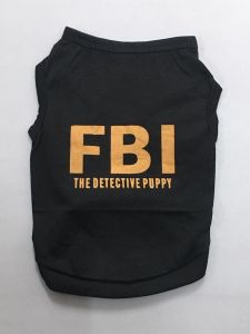 Sleeveless shirt FBI Black | Sizes: S-M