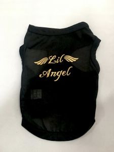Sleeveless shirt LiL Angel Black | Sizes: XS-L