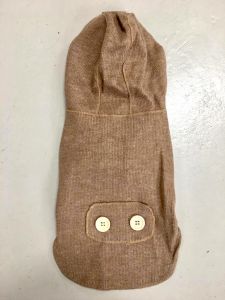 Rib Hoodie | Nougat | Sizes: S-XL