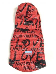Hooded Lightweight vest | Love Red| Sizes: S-M