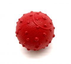 Knuckle ball with soot | Red | Diameter approx. 6.5 cm