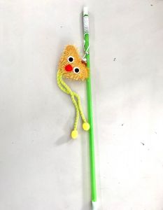 Activation Toy | Toy with a string on a 40cm stick | I rattled the toy