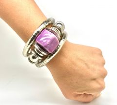 Women's Spectacular Bracelet | Violet Stone