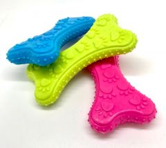 Knuckle toy bone | natural rubber | 3 colors