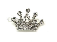 White Diamond Crown | Hair ornament Clip fastening