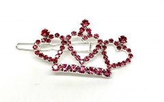 Pink Diamond Queen | Hair ornament Clip fastening