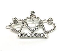 White Diamond Queen | Hair ornament Clip fastening