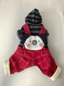 Smiley overalls | Warm hooded coverall | Sizes: S-M and XL