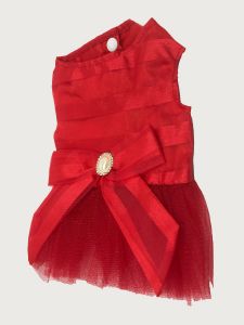 Party dress Doggie-In-Red | Sizes: XS and S