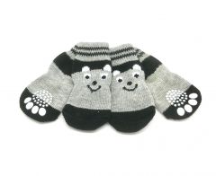 Dog Socks Happy Bear | M-size | Anti-slip