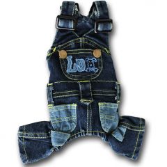 Jeans overalls for Dogs | Jumpsuit for dogs