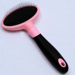 Dog Supplies | Dog Dematting Brish | Non Slip Handle | Dog Grooming Supplies | Pink