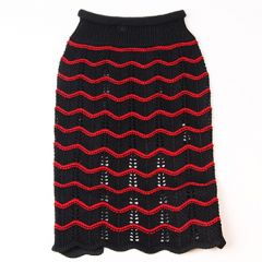 Dog Sweater | Murrsoni Black&Red | DiivaDog.com