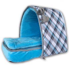 Dog Bed | Cat Bed | Blue Pet's Den | Bed for Dogs or Cats | 2 Sizes