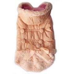 Dog Clothes | Dog Jacket | Dream Rose Champaign | DiivaDog.com